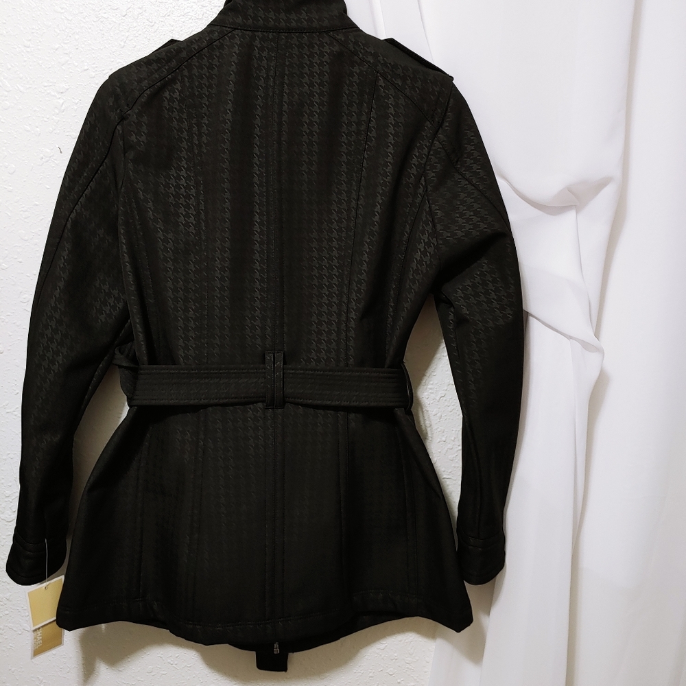 NWT Michael Kors Rider shell Jacket Black S - Picture 4 of 11